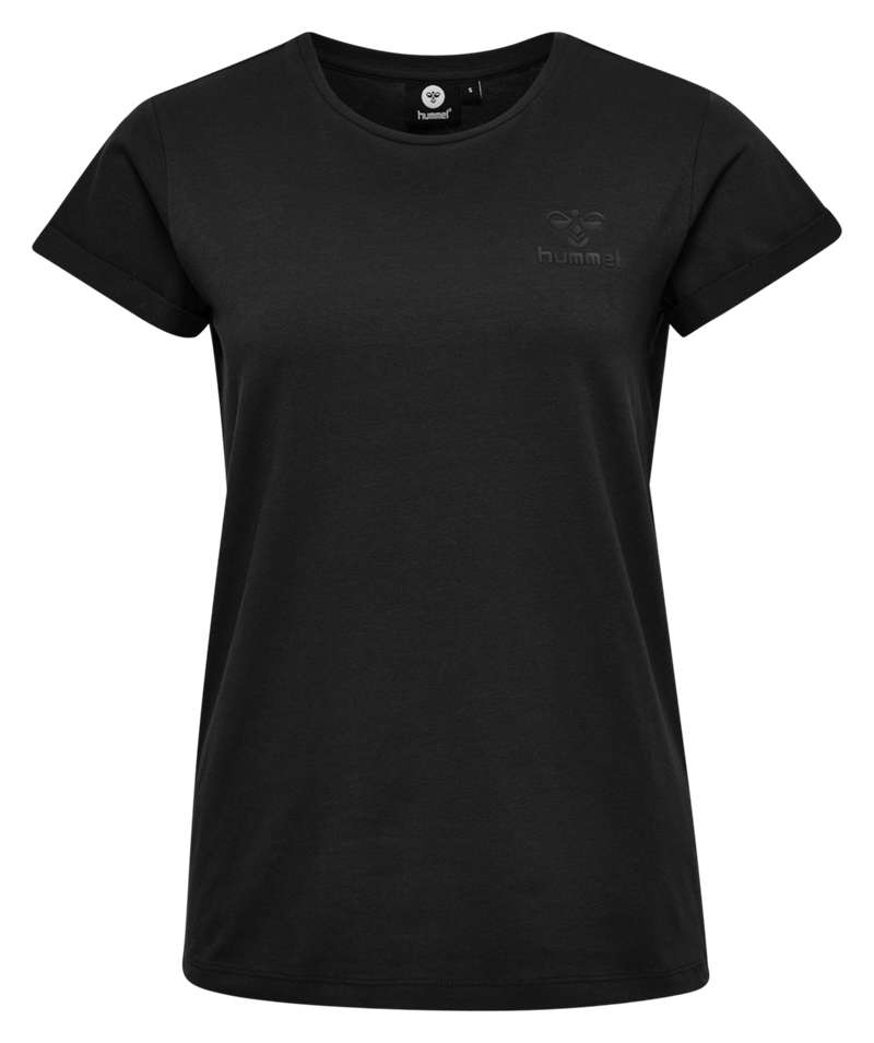Hummel Isobella S/S T-shirts Damen Schwarz | 927777-916