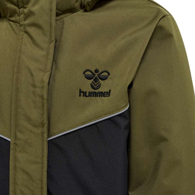 Hummel Josse Jacken Kinder Olivgrün | 090647-484