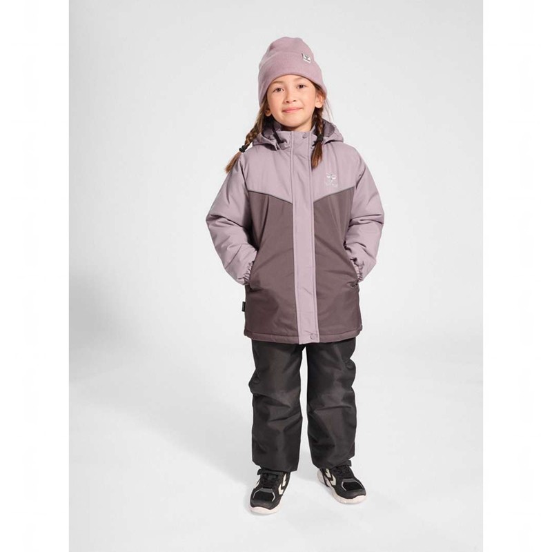 Hummel Josse Tex Jacken Kinder Rosa | 352619-738