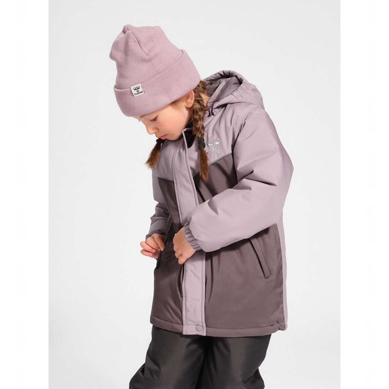 Hummel Josse Tex Jacken Kinder Rosa | 352619-738