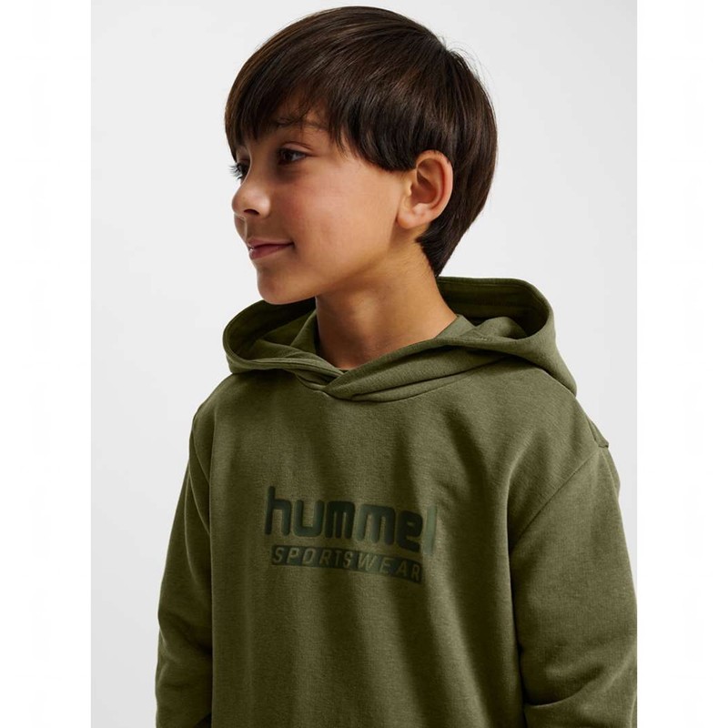 Hummel Jr Base Hoodie Kinder Grün | 266733-499