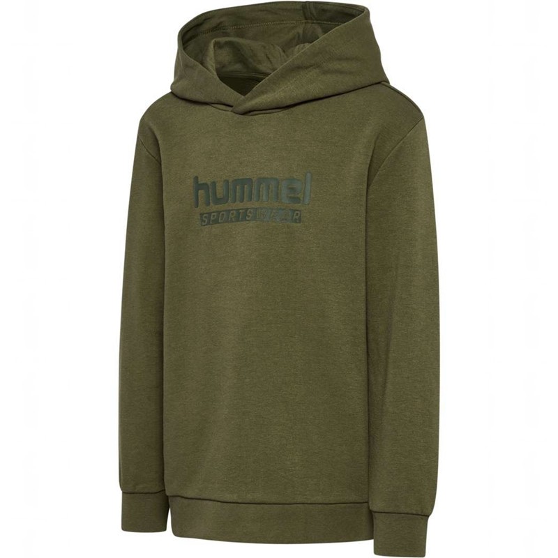 Hummel Jr Base Hoodie Kinder Grün | 266733-499