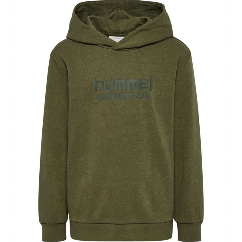 Hummel Jr Base Hoodie Kinder Grün | 266733-499