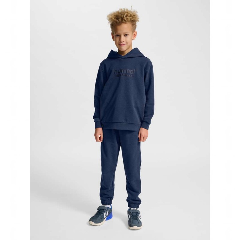 Hummel Jr Base Hoodie Kinder Navy | 148209-144