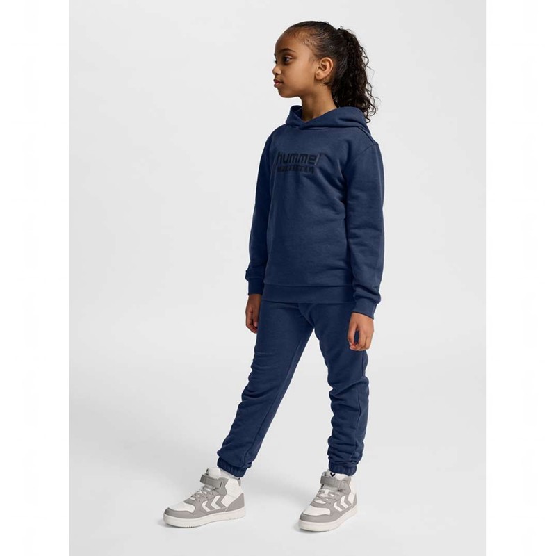 Hummel Jr Base Hoodie Kinder Navy | 148209-144
