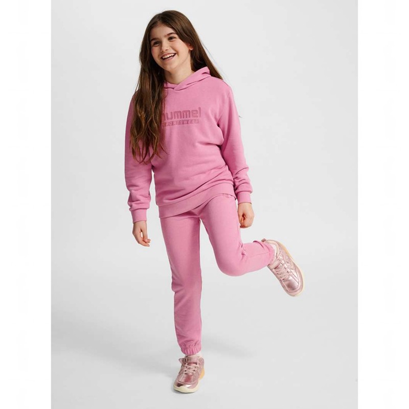 Hummel Jr Base Hoodie Kinder Rosa | 547576-580