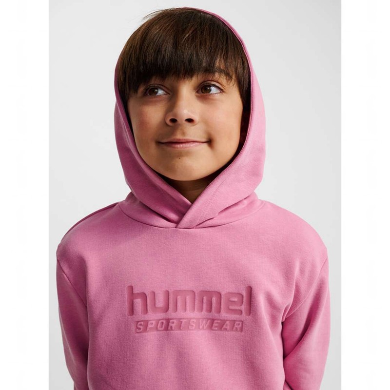 Hummel Jr Base Hoodie Kinder Rosa | 547576-580