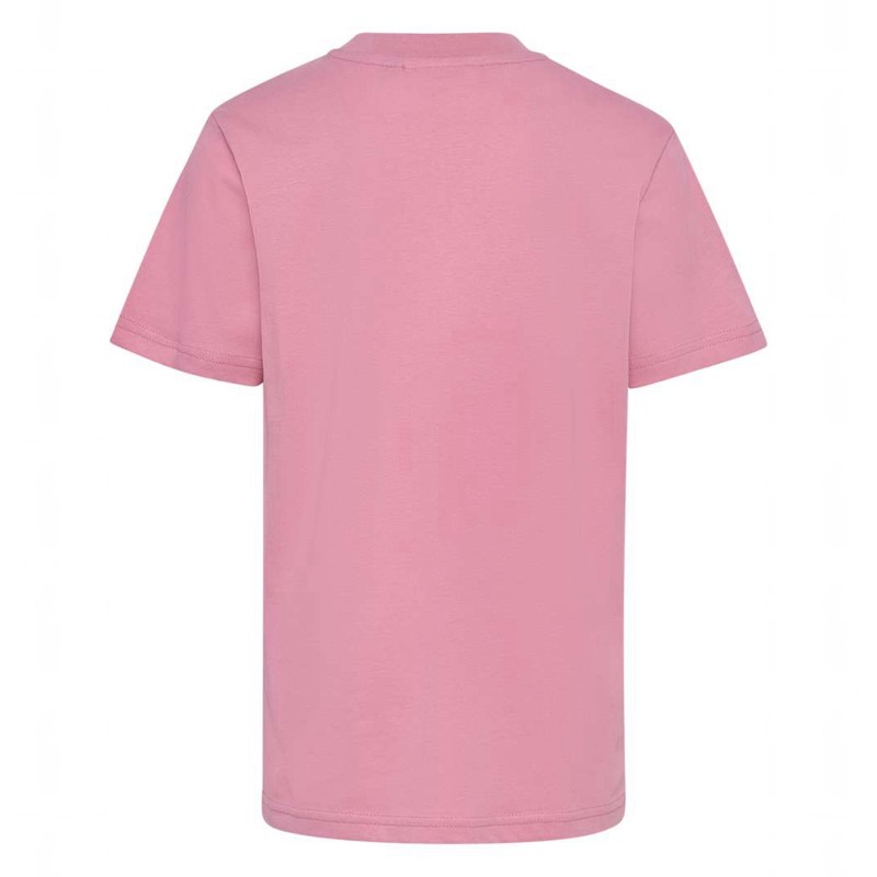 Hummel Jr Base S/S T-shirts Kinder Rosa | 154925-417