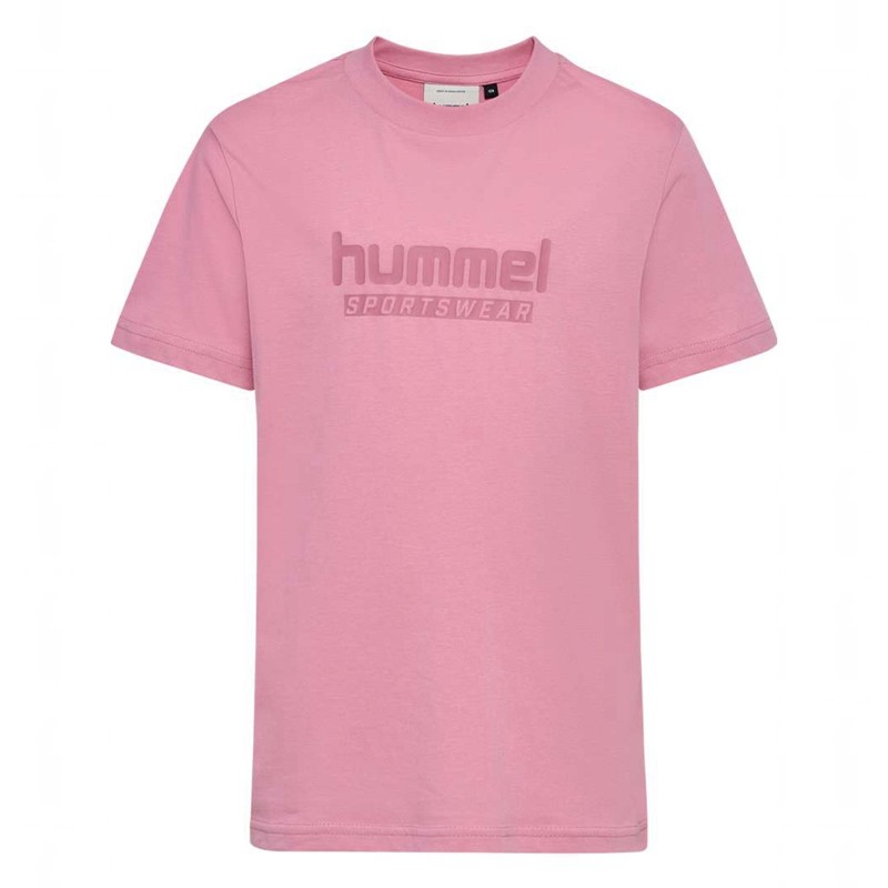 Hummel Jr Base S/S T-shirts Kinder Rosa | 154925-417
