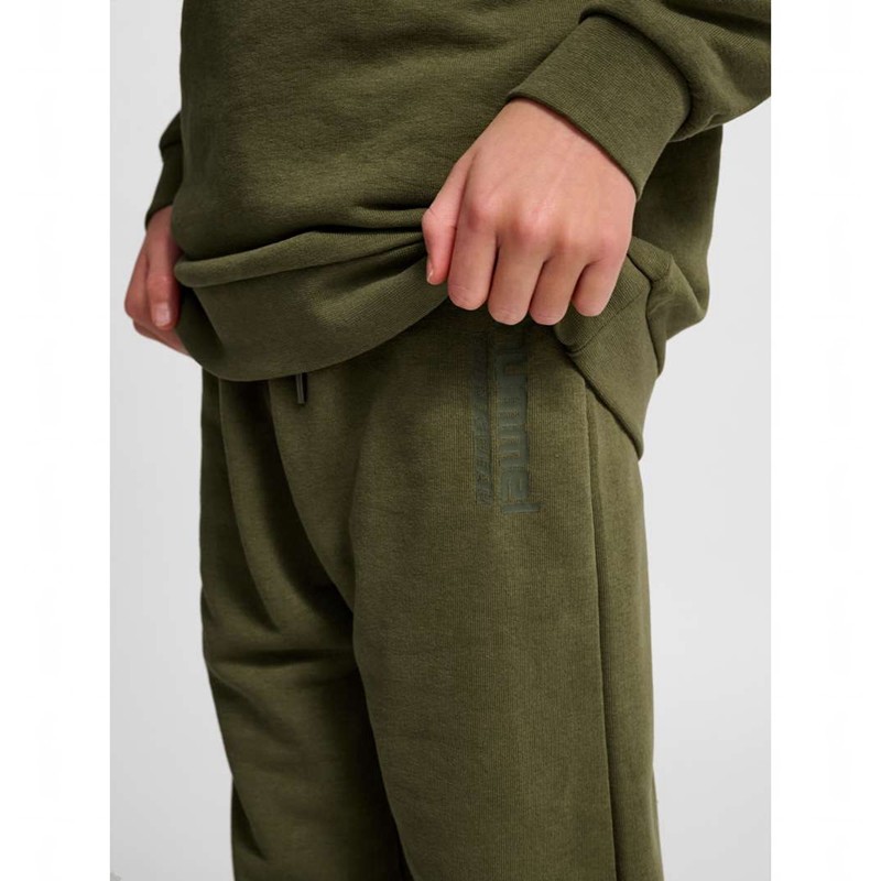 Hummel Jr Base Sweat Sport BH Kinder Grün | 991010-684