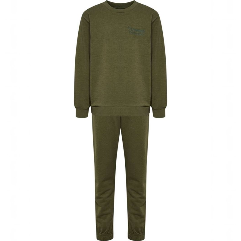 Hummel Jr Base Sweat Sport BH Kinder Grün | 991010-684