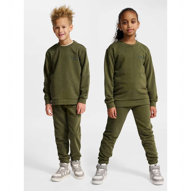 Hummel Jr Base Sweat Sport BH Kinder Grün | 991010-684