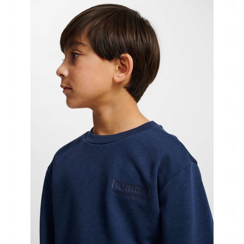 Hummel Jr Base Sweat Sportbekleidung Kinder Navy | 214050-731