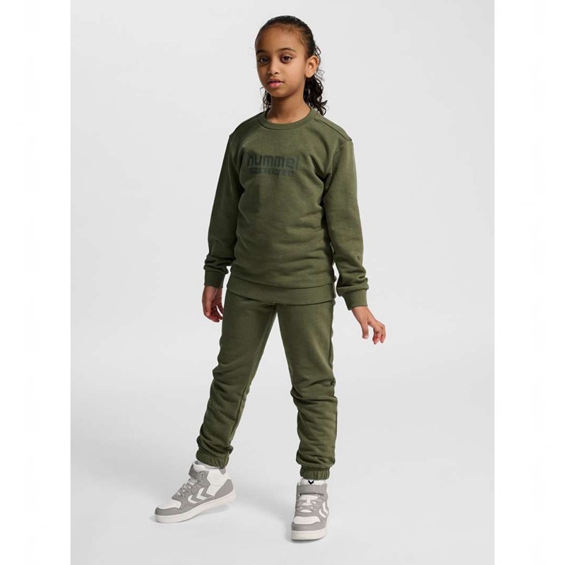 Hummel Jr Base Sweatshirts Kinder Grün | 895608-903
