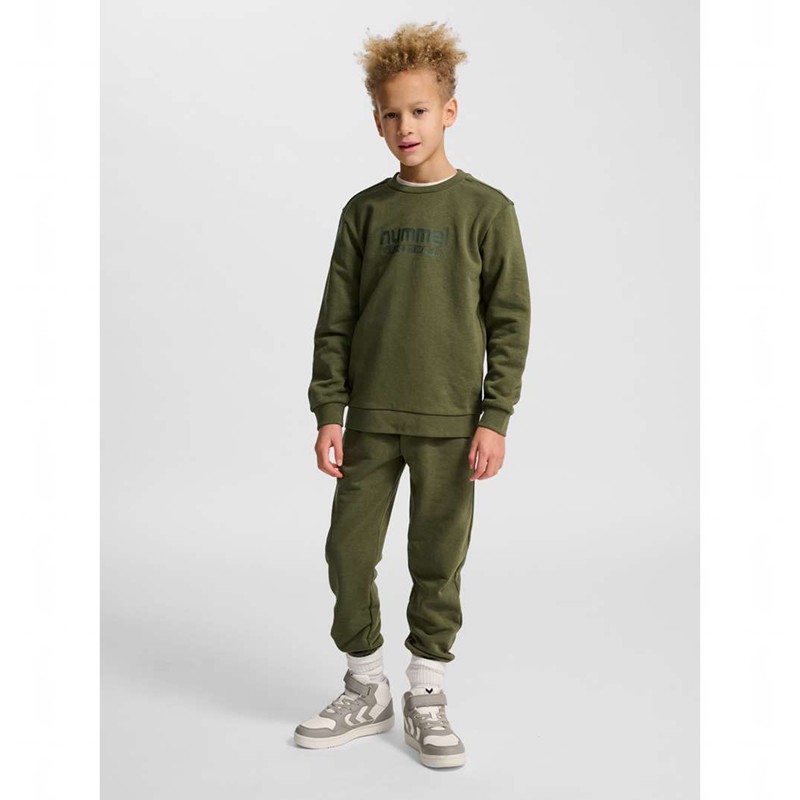 Hummel Jr Base Sweatshirts Kinder Grün | 895608-903