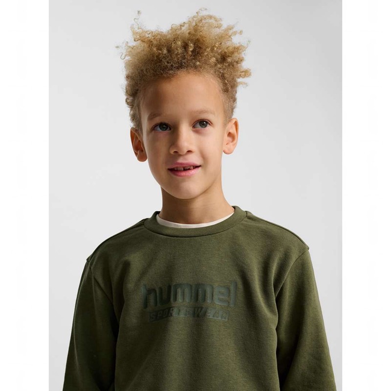 Hummel Jr Base Sweatshirts Kinder Grün | 895608-903