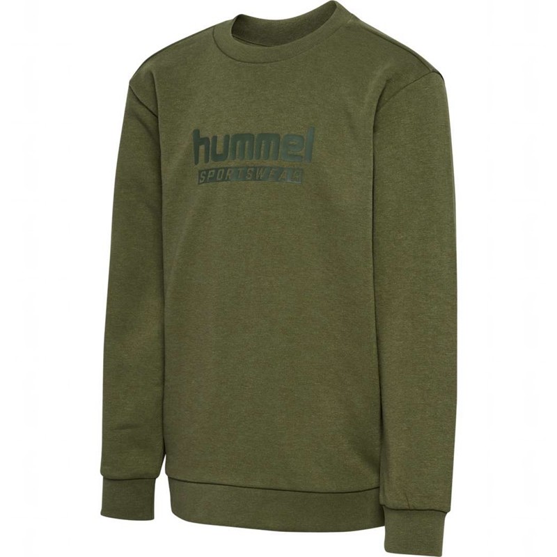 Hummel Jr Base Sweatshirts Kinder Grün | 895608-903