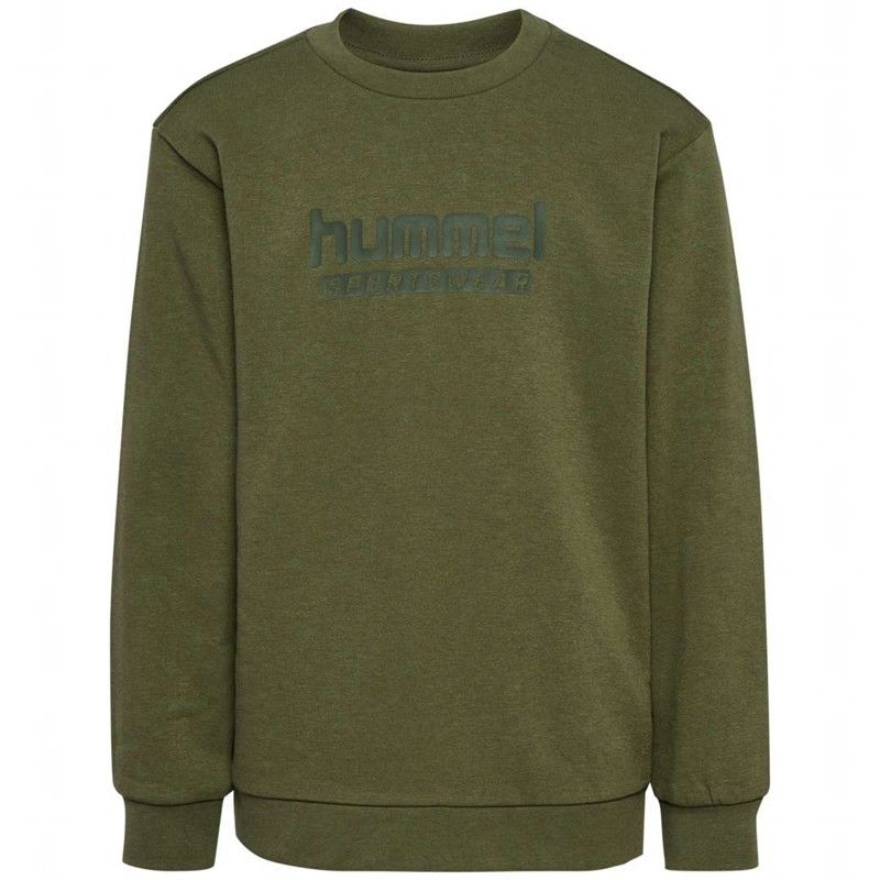 Hummel Jr Base Sweatshirts Kinder Grün | 895608-903