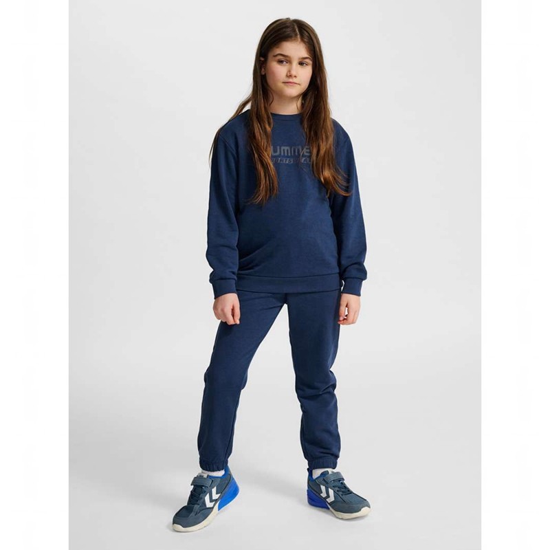 Hummel Jr Base Sweatshirts Kinder Navy | 313762-439