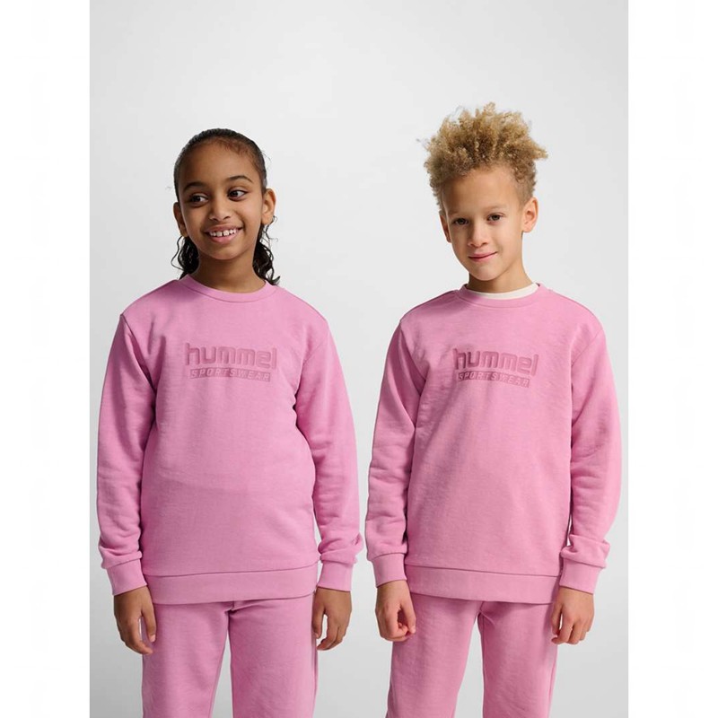Hummel Jr Base Sweatshirts Kinder Rosa | 105794-343