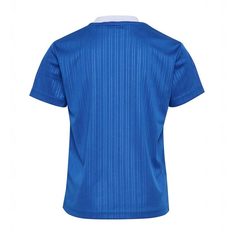 Hummel Jr Fast Loose S/S T-shirts Kinder Blau | 118682-029
