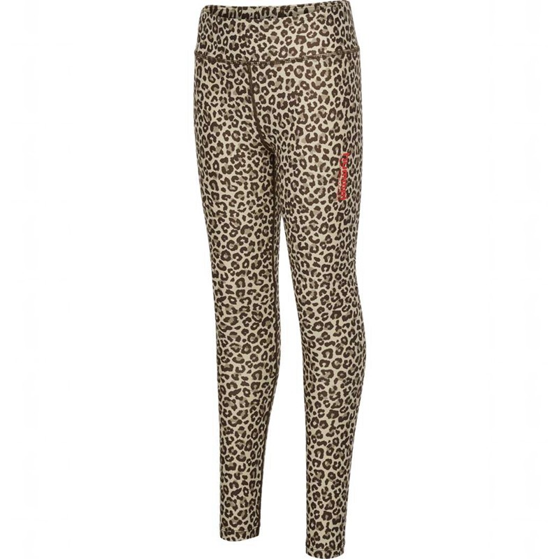 Hummel Jr Fast Mid Waist Sweatshirt Kinder Leopard | 320075-970