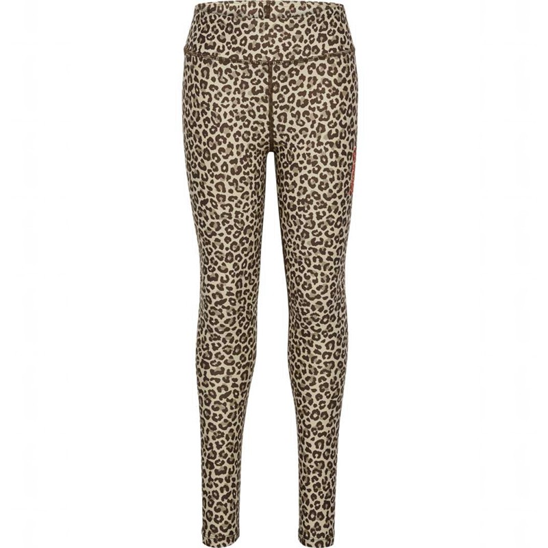 Hummel Jr Fast Mid Waist Sweatshirt Kinder Leopard | 320075-970