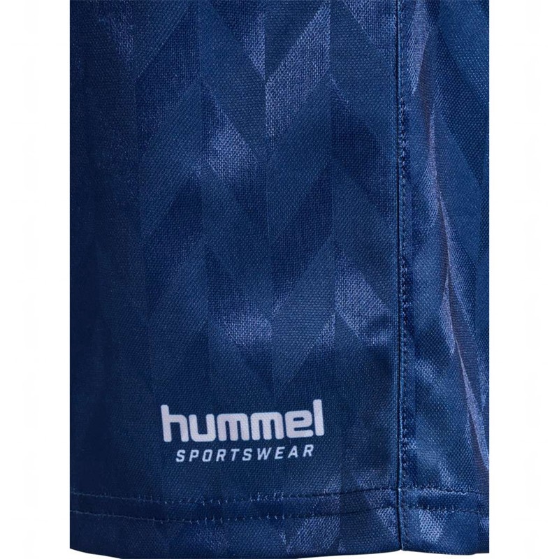 Hummel Jr Fb Kurze Hose Kinder Blau | 527733-049