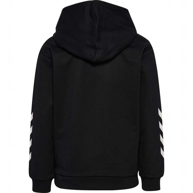 Hummel Jr Logo Hoodie Kinder Schwarz | 660181-846