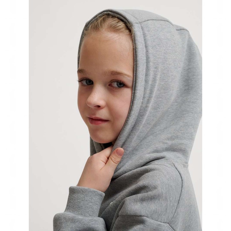 Hummel Jr Loose Bee Hoodie Kinder Grau | 366557-303