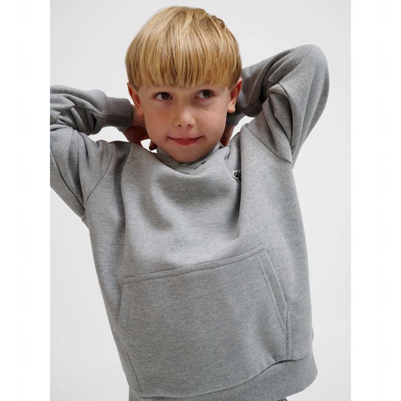 Hummel Jr Loose Bee Hoodie Kinder Grau | 366557-303