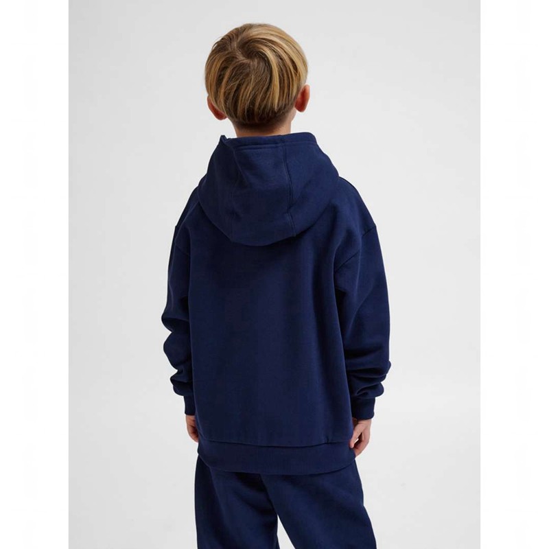 Hummel Jr Loose Bee Hoodie Kinder Navy | 588817-897
