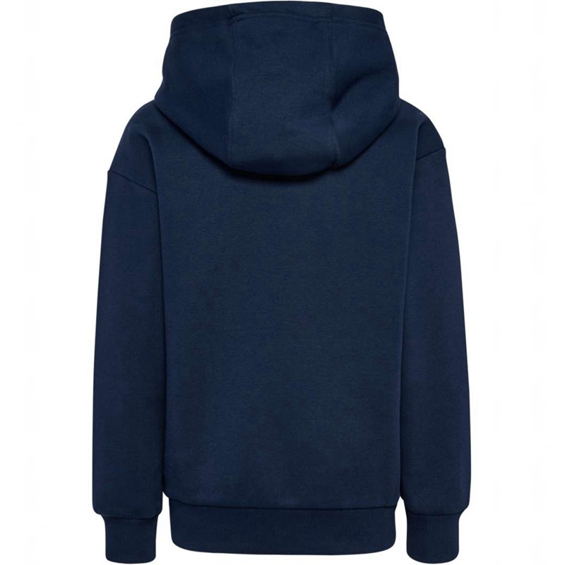 Hummel Jr Loose Bee Hoodie Kinder Navy | 588817-897
