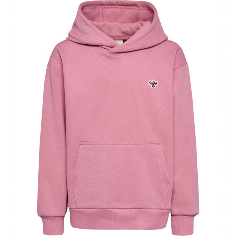 Hummel Jr Loose Bee Hoodie Kinder Rosa | 967771-333
