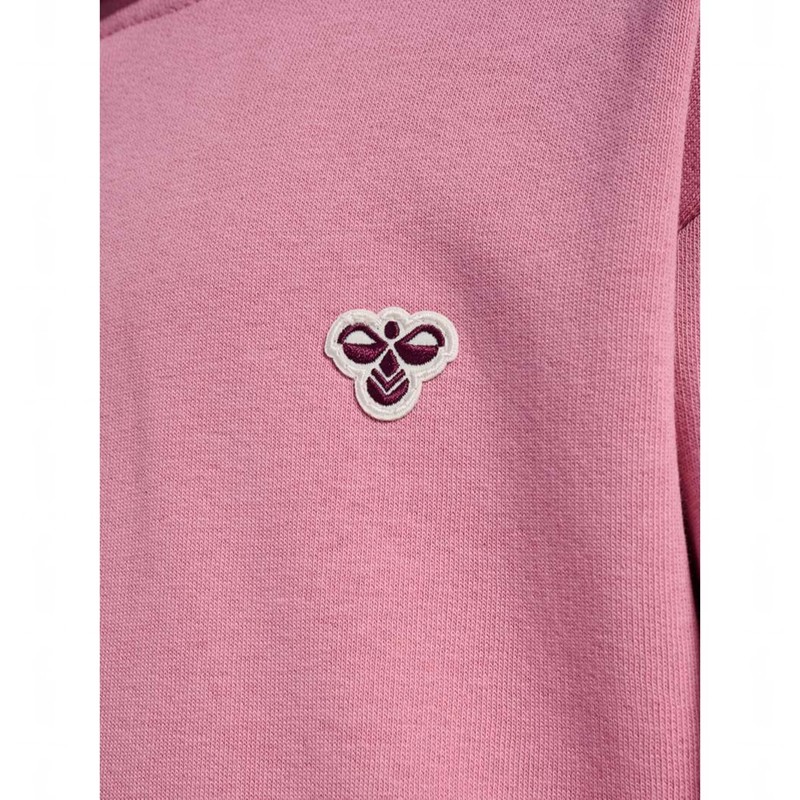 Hummel Jr Loose Bee Hoodie Kinder Rosa | 967771-333