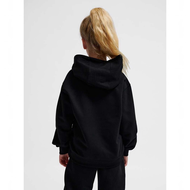 Hummel Jr Loose Bee Hoodie Kinder Schwarz | 200437-445