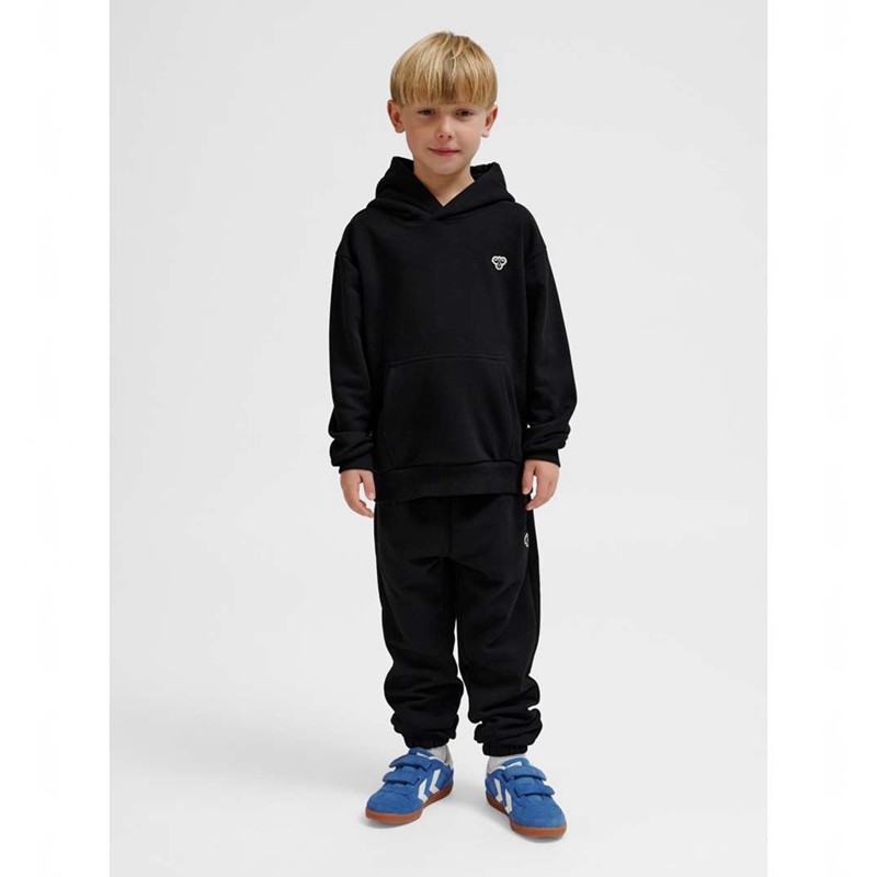 Hummel Jr Loose Bee Hoodie Kinder Schwarz | 200437-445