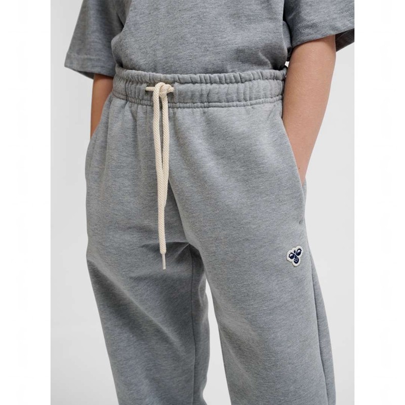 Hummel Jr Loose Bee Jogginghose Kinder Grau | 988891-778