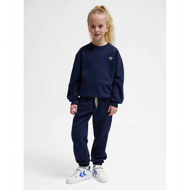 Hummel Jr Loose Bee Jogginghose Kinder Navy | 866477-569