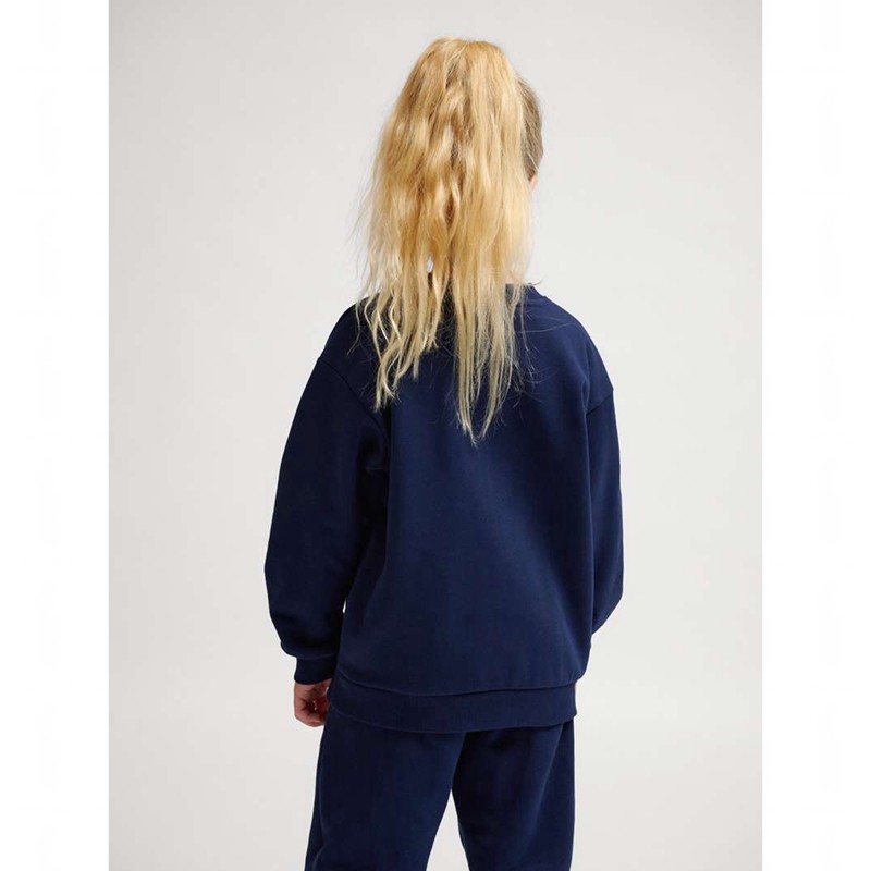 Hummel Jr Loose Crewneck Bee Handschuhe Kinder Navy | 208903-616