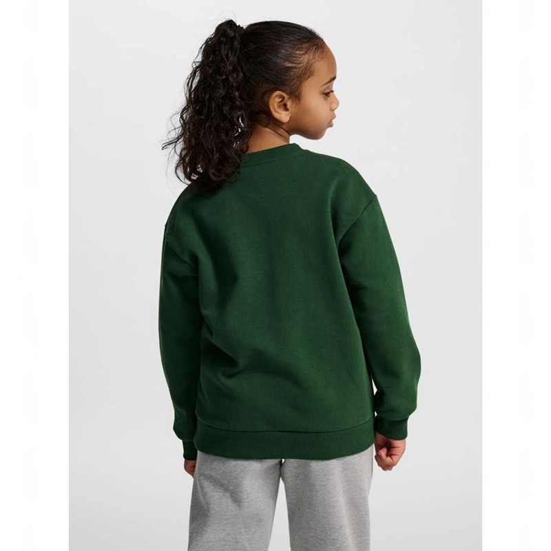 Hummel Jr Loose Crewneck Bee Sweatshirts Kinder Grün | 035357-023