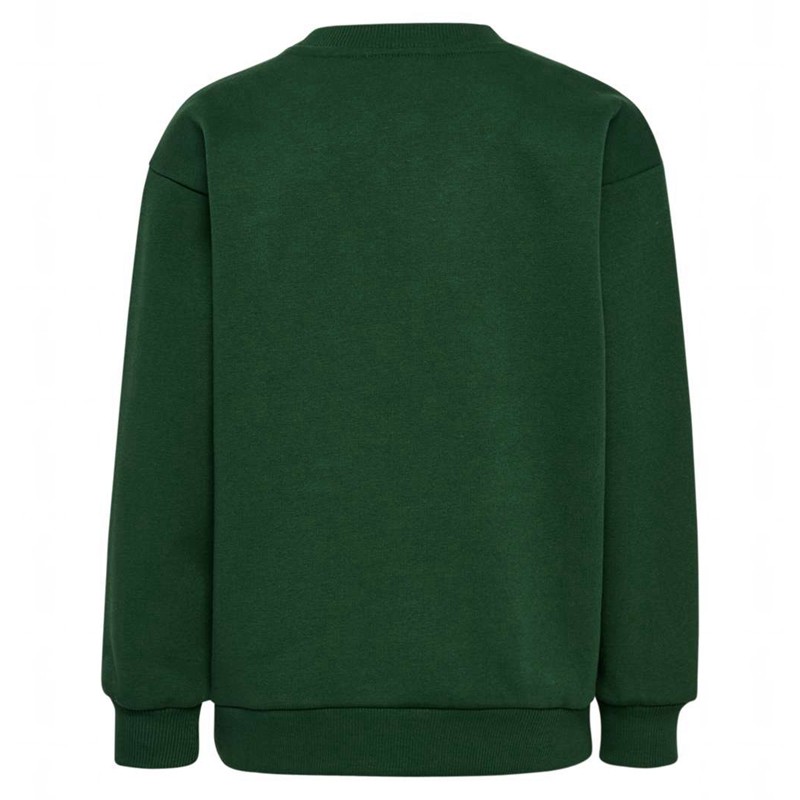 Hummel Jr Loose Crewneck Bee Sweatshirts Kinder Grün | 035357-023