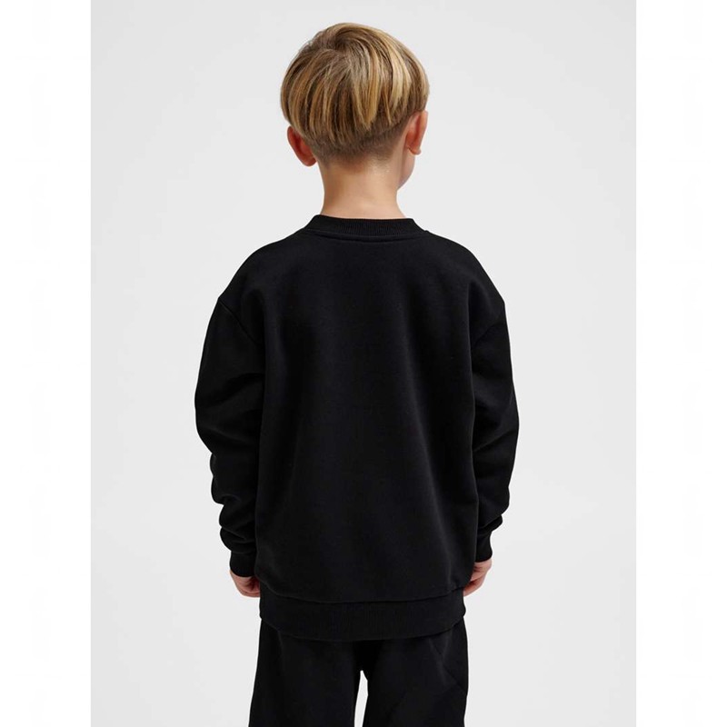 Hummel Jr Loose Crewneck Bee T-shirts Kinder Schwarz | 026679-748