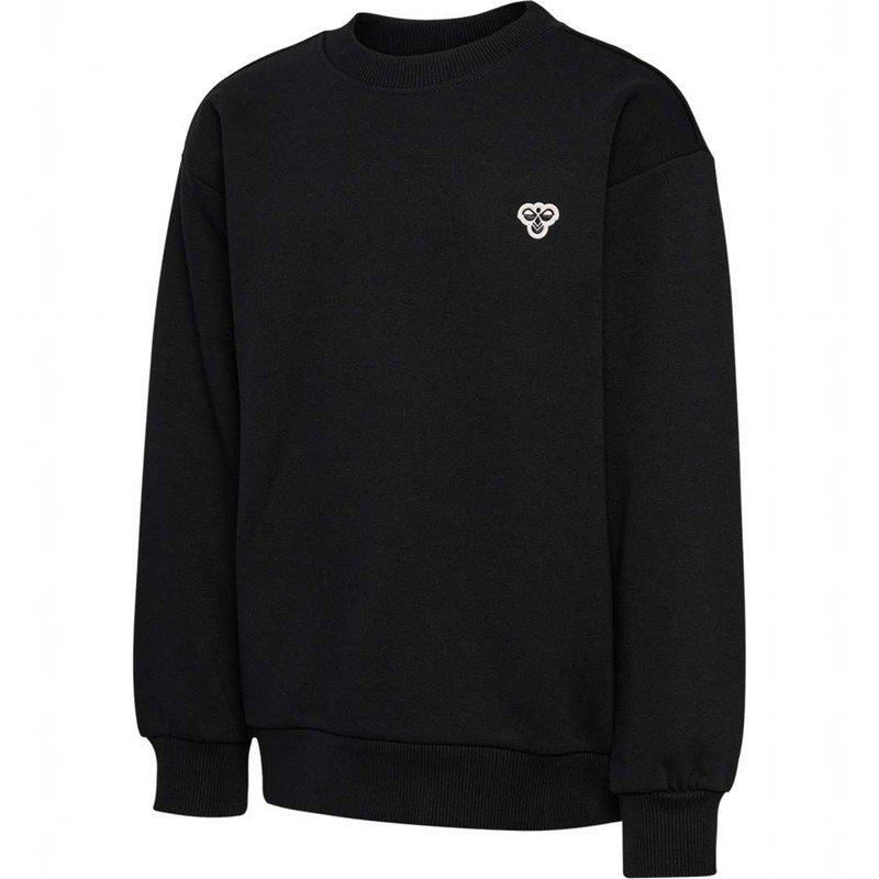 Hummel Jr Loose Crewneck Bee T-shirts Kinder Schwarz | 026679-748