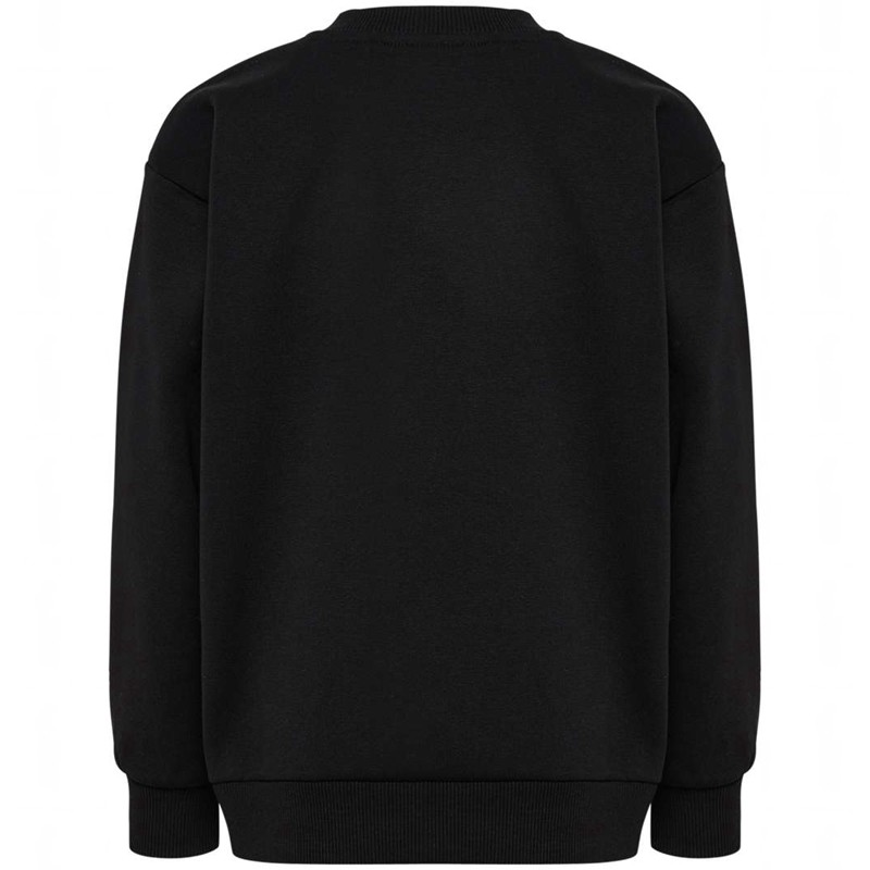 Hummel Jr Loose Crewneck Bee T-shirts Kinder Schwarz | 026679-748