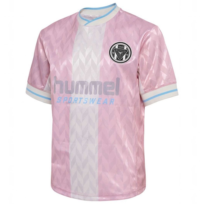 Hummel Jr Loose Fb Jersey S/S Kurze Hose Kinder Rosa | 978281-273