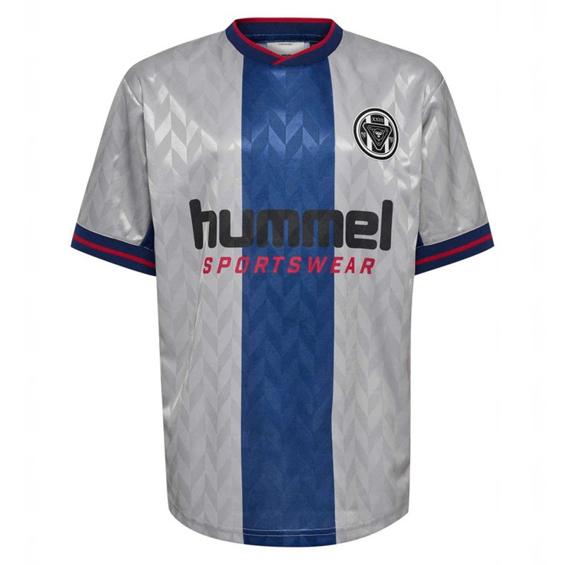 Hummel Jr Loose Fb Jersey S/S T-shirts Kinder Silber | 182540-260
