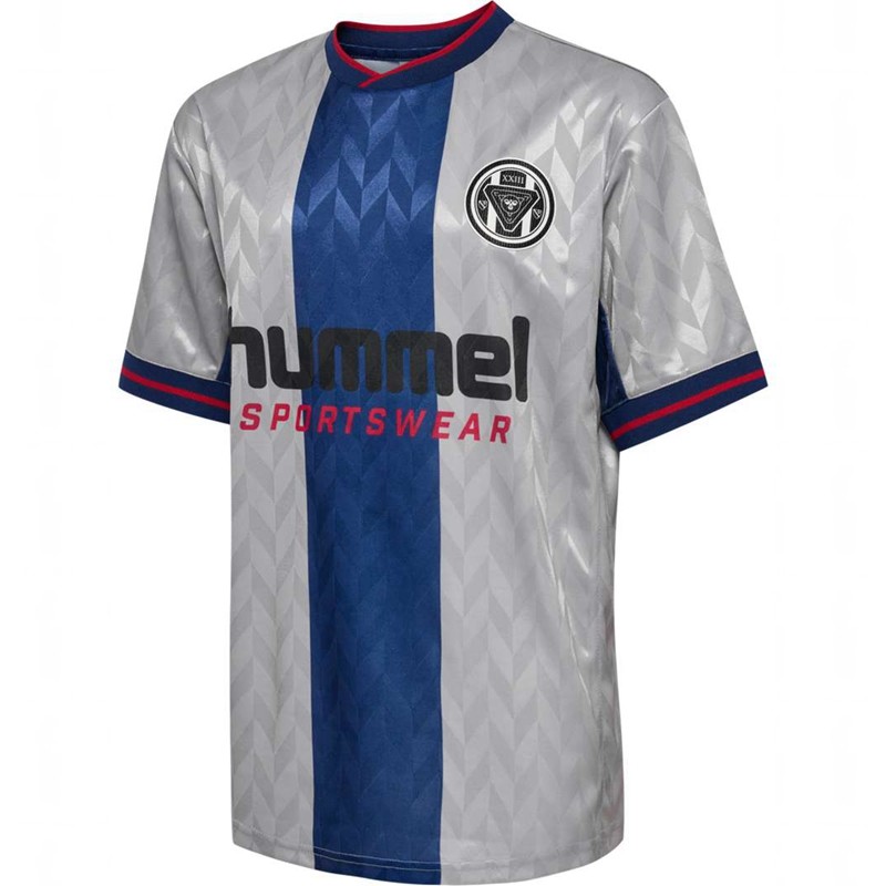 Hummel Jr Loose Fb Jersey S/S T-shirts Kinder Silber | 182540-260