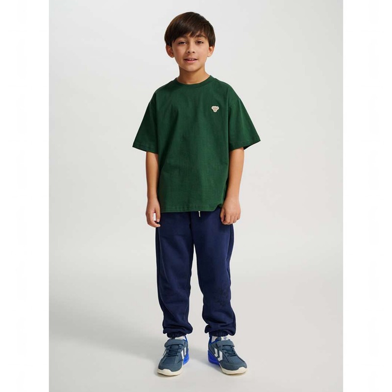 Hummel Jr Loose S/S Bee T-shirts Kinder Grün | 813214-267