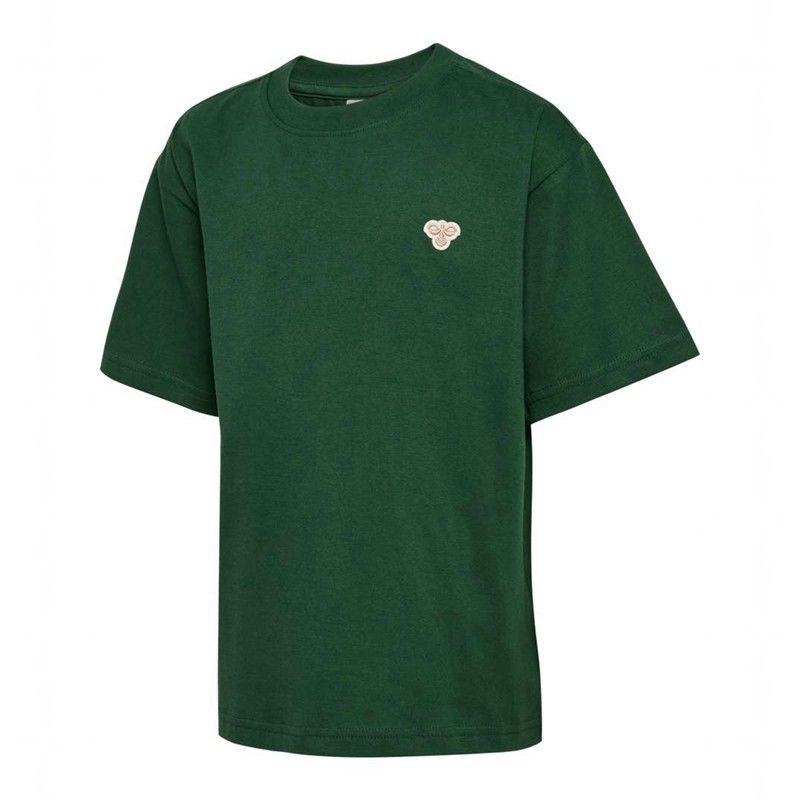 Hummel Jr Loose S/S Bee T-shirts Kinder Grün | 813214-267